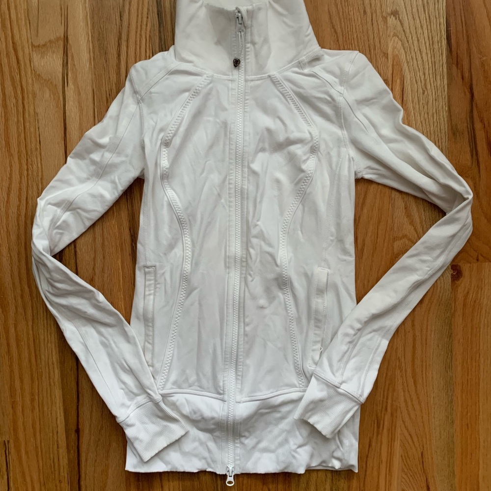Lululemon White Define Jacket